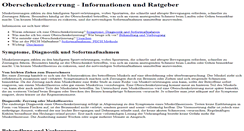Desktop Screenshot of oberschenkelzerrung.net